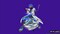 BEYBLADE X Cake Topper Decoration – Anime Battle Scene with Character and Spinning Top fits 1/4 Sheet cake or larger